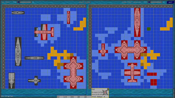 Игра Battleships Combat: Evolved, скриншот