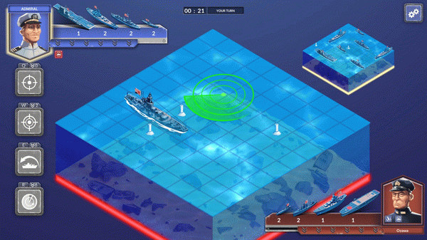 Игра Battleships: Command of the Sea, скриншот