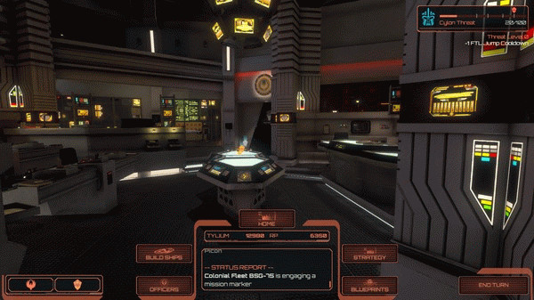 Игра Battlestar Galactica Deadlock: Resurrection, скриншот