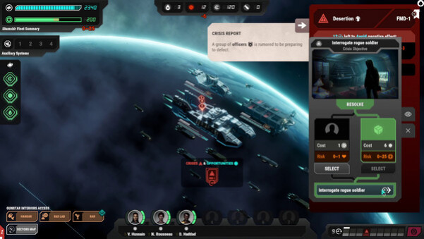 Игра Battlestar Galactica: Scattered Hopes, скриншот
