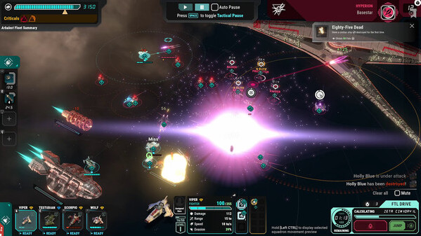 Игра Battlestar Galactica: Scattered Hopes, скриншот
