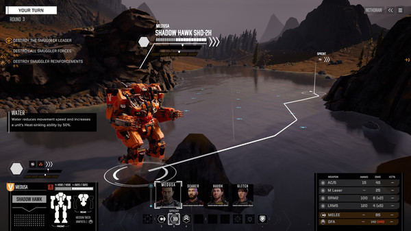 Игра BATTLETECH Shadow Hawk Pack, скриншот