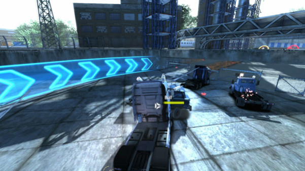 Игра BattleTrucks, скриншот