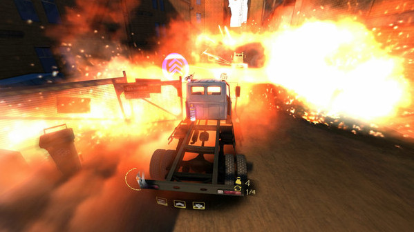 Игра BattleTrucks, скриншот