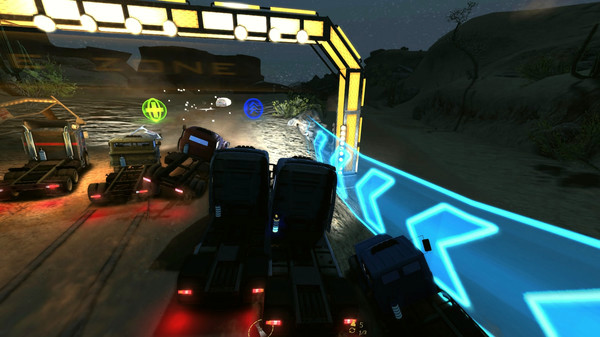 Игра BattleTrucks, скриншот