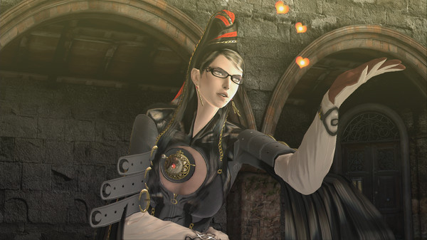 Игра Bayonetta, скриншот