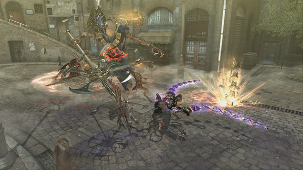 Игра Bayonetta, скриншот