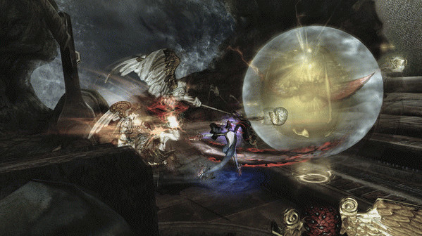 Игра Bayonetta, скриншот