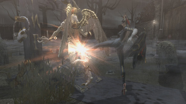 Игра Bayonetta, скриншот