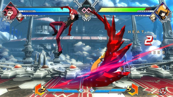 Игра BBTAG DLC Character Pack Vol.2 - Jubei/Aegis/Carmine, скриншот
