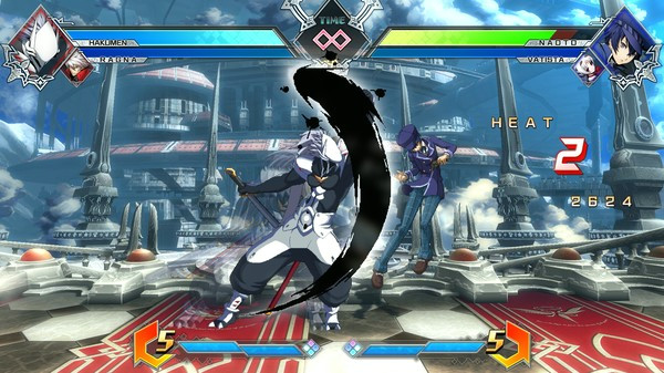 Игра BBTAG DLC Character Pack Vol.3 - Hakumen/NaotoShirogane/Vatista, скриншот
