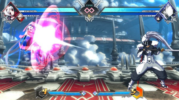 Игра BBTAG DLC Character Pack Vol.3 - Hakumen/NaotoShirogane/Vatista, скриншот