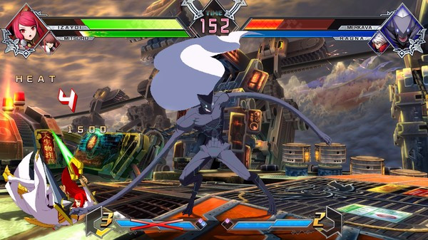 Игра BBTAG DLC Character Pack Vol.4 - Izayoi/Mitsuru/Merkava, скриншот