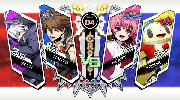 Игра BBTAG DLC Character Pack Vol.7 - Heart/NaotoKurogane/Teddie/Seth, скриншот
