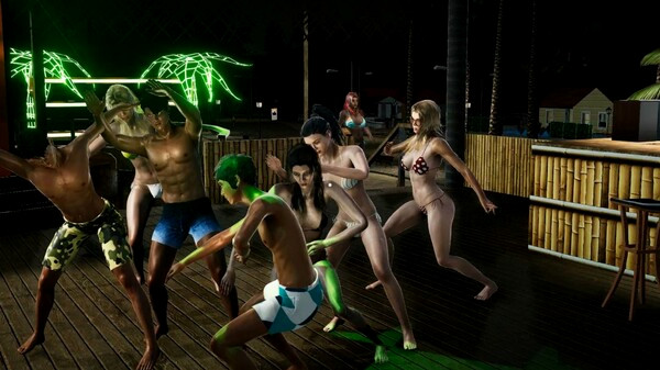 Игра Beach Club Simulator, скриншот