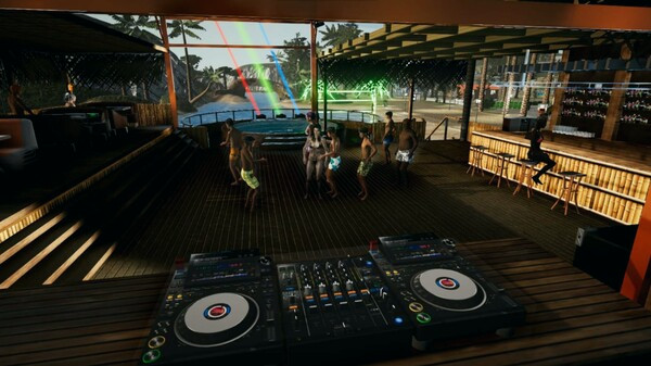 Игра Beach Club Simulator, скриншот