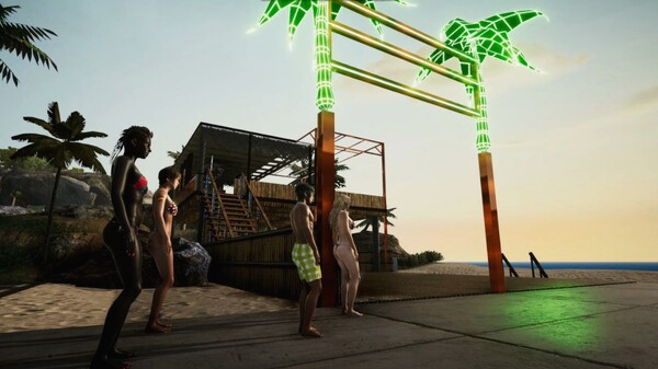 Игра Beach Club Simulator, скриншот