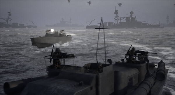 Игра Beach Invasion 1944, скриншот