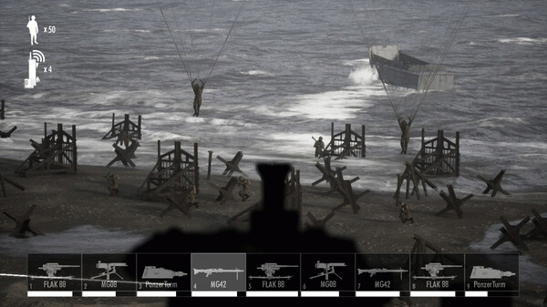 Игра Beach Invasion 1944, скриншот
