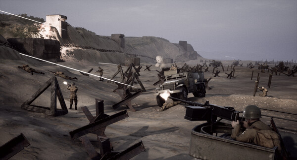 Игра Beach Invasion 1944, скриншот