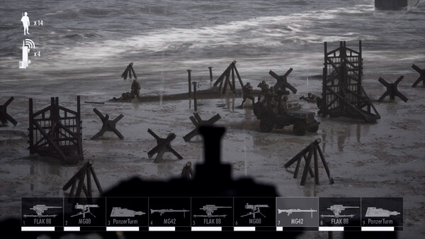 Игра Beach Invasion 1944, скриншот
