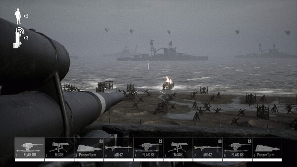 Игра Beach Invasion 1944, скриншот