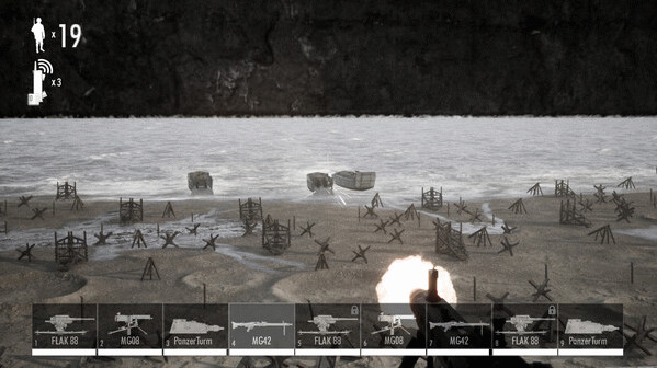 Игра Beach Invasion 1944, скриншот