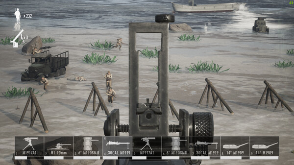 Игра Beach Invasion 1945 - Pacific, скриншот