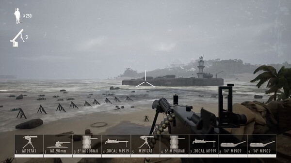 Игра Beach Invasion 1945 - Pacific, скриншот