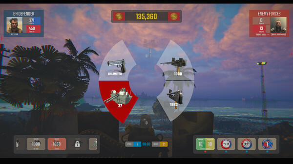 Игра BeachHead Rogue, скриншот