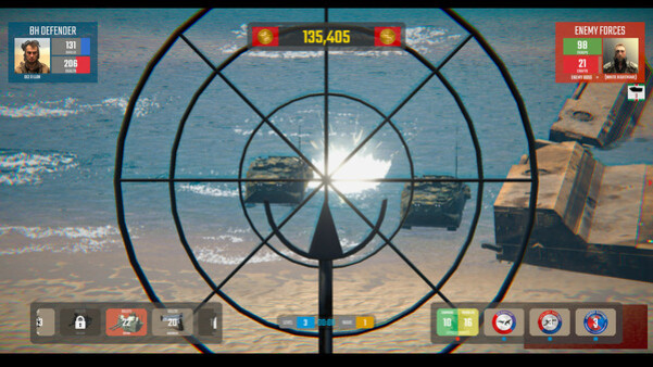 Игра BeachHead Rogue, скриншот