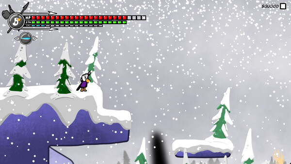 Игра Beak the hunter, скриншот
