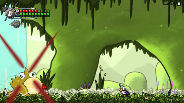Игра Beak the hunter, скриншот