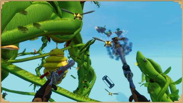 Игра Bean Stalker, скриншот