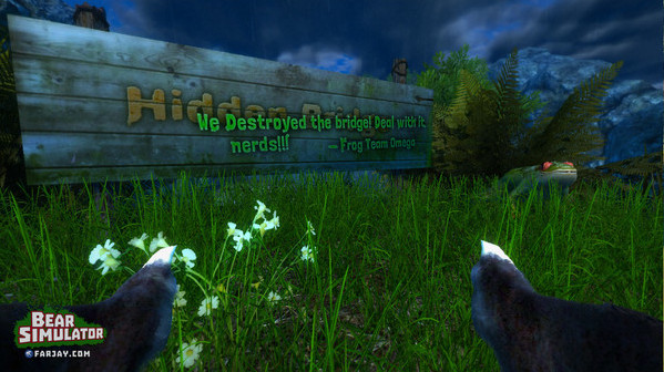 Игра Bear Simulator, скриншот