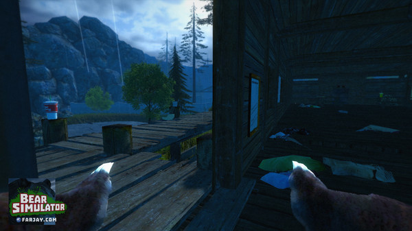 Игра Bear Simulator, скриншот