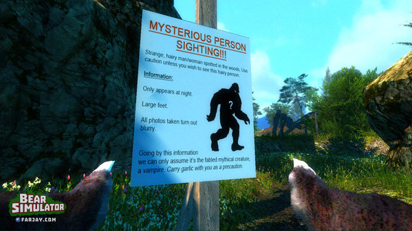 Игра Bear Simulator, скриншот