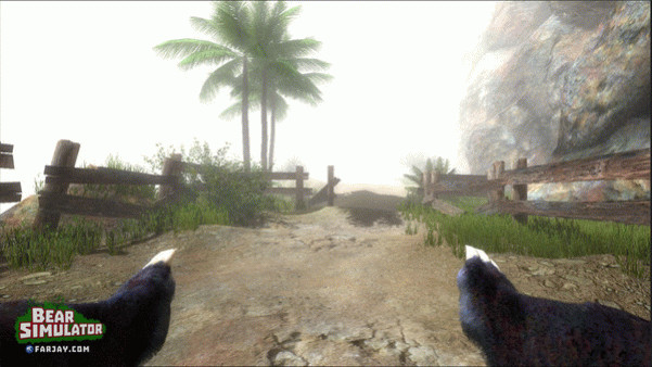 Игра Bear Simulator, скриншот