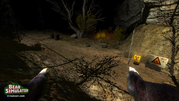 Игра Bear Simulator, скриншот