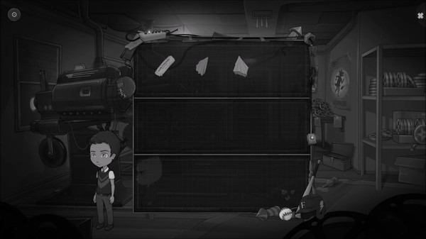 Игра Bear With Me: The Lost Robots, скриншот