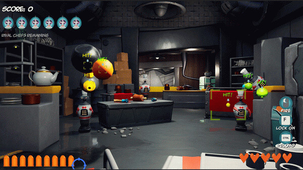 Игра Bears In Space, скриншот