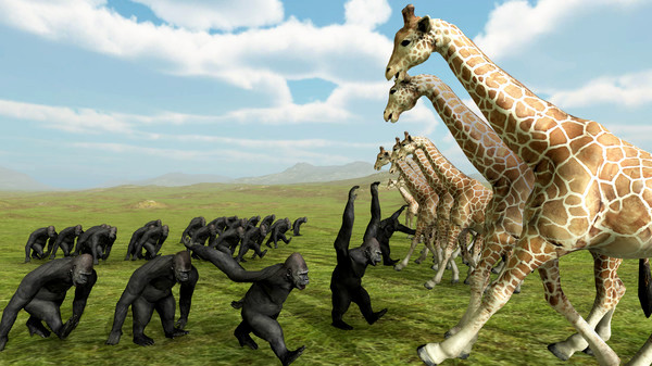 Игра Beast Battle Simulator, скриншот