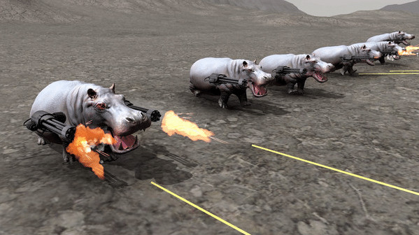 Игра Beast Battle Simulator, скриншот