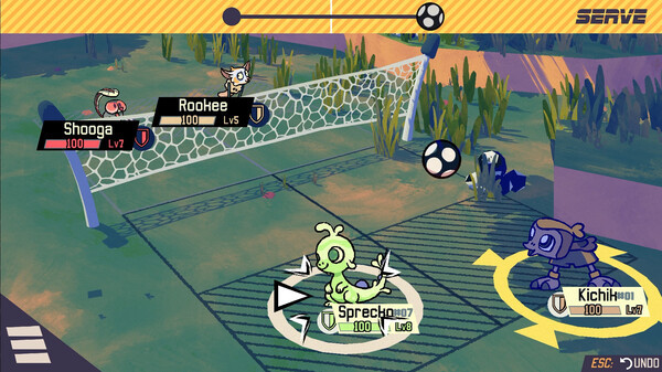 Игра Beastieball, скриншот