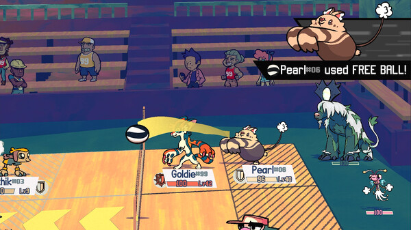 Игра Beastieball, скриншот