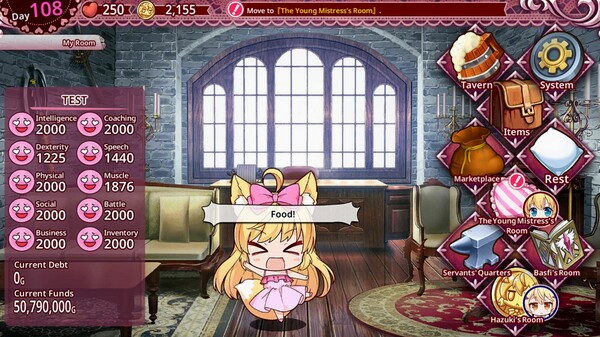 Игра Beastkin ☆ Training ~The Trials of a Beastkin Noblewoman~, скриншот