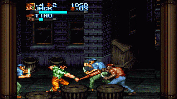 Игра Beat 'Em Up Collection (QUByte Classics), скриншот