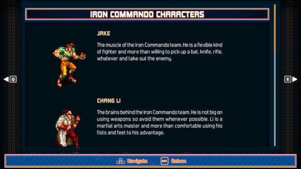 Игра Beat 'Em Up Collection (QUByte Classics), скриншот