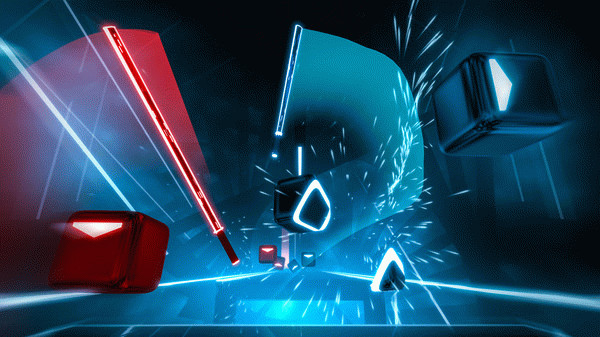 Игра Beat Saber, скриншот