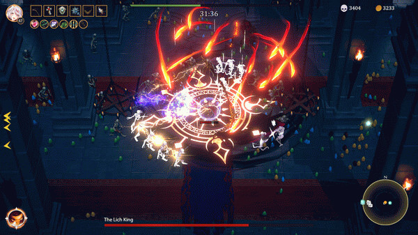Игра Beautiful Mystic Survivors, скриншот